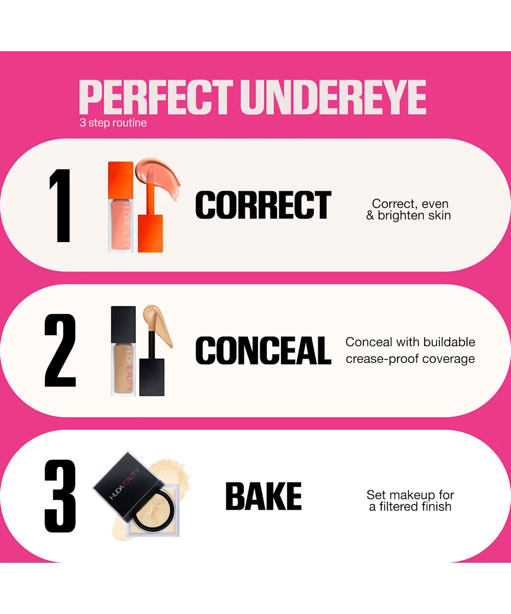 HUDABEAUTY FAUXFILTER Luminous Matte Liquid Concealer – GRAHAM CRACKER 4.1G – Image 2