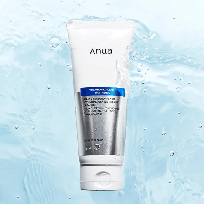 Anua 8 Hyaluronic Acid Hydrating Gentle Foaming Cleanser 150ml – Image 3
