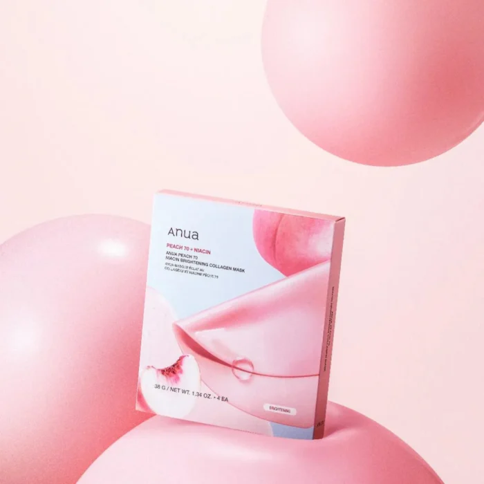 ANUA Peach 70 Niacin Brightening Collagen Mask – Image 5