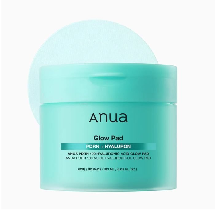 Anua PDRN 100 Hyaluronic Acid Glow Pad 180ml