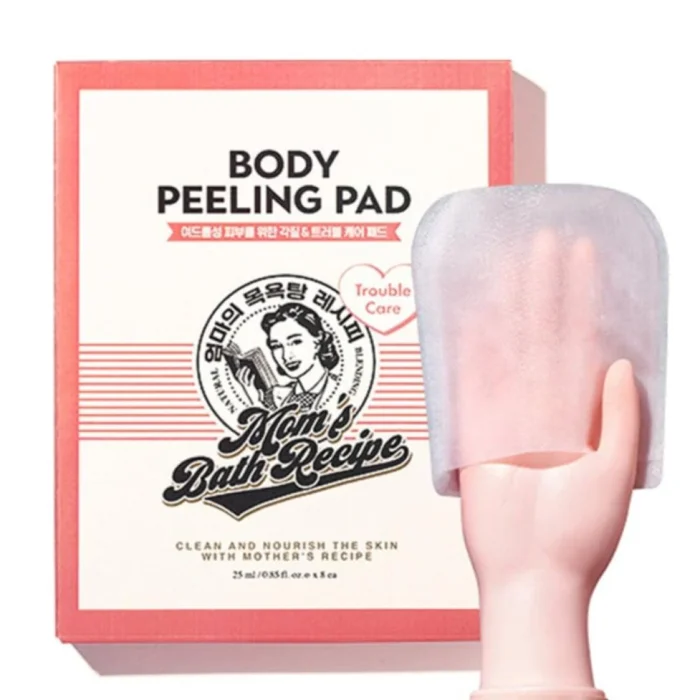 Mom's Bath Recipe Body Peeling Trouble Care Pad