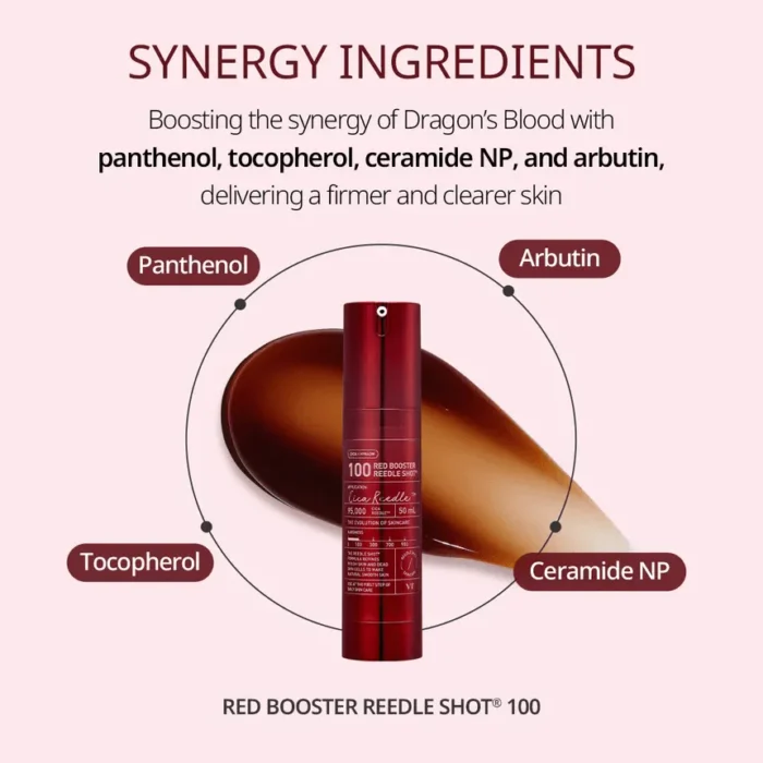 VT Cosmetics Red Booster Reedle Shot 100 50ml – Image 3