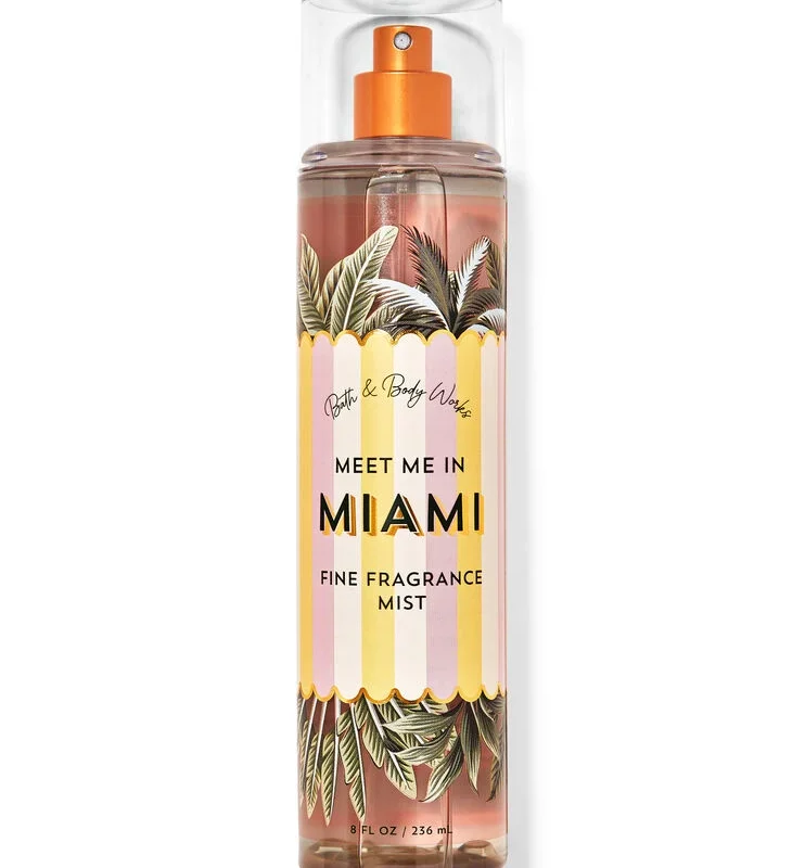 Bath & BODY WORKS Meet Me In Miami Fine Fragrance Mist 236ml