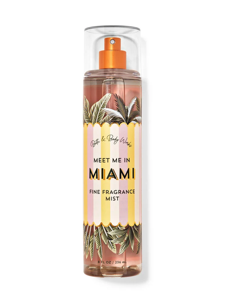 Bath & BODY WORKS Meet Me In Miami Fine Fragrance Mist 236ml