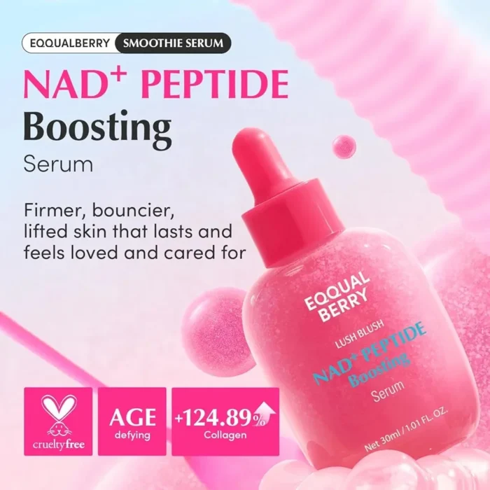 Eqqualberry NAD+ Peptide Boosting Serum 30ml – Image 2