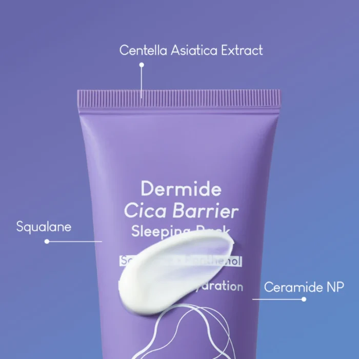Purito Seoul Dermide Cica Barrier Sleeping Pack 80ml – Image 2
