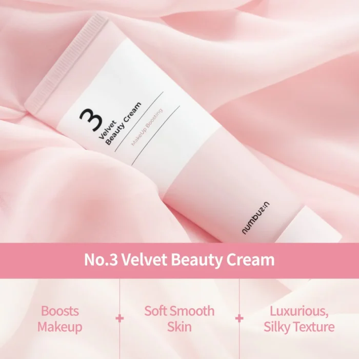 Numbuzin No.3 Velvet Beauty Cream 60ml – Image 2