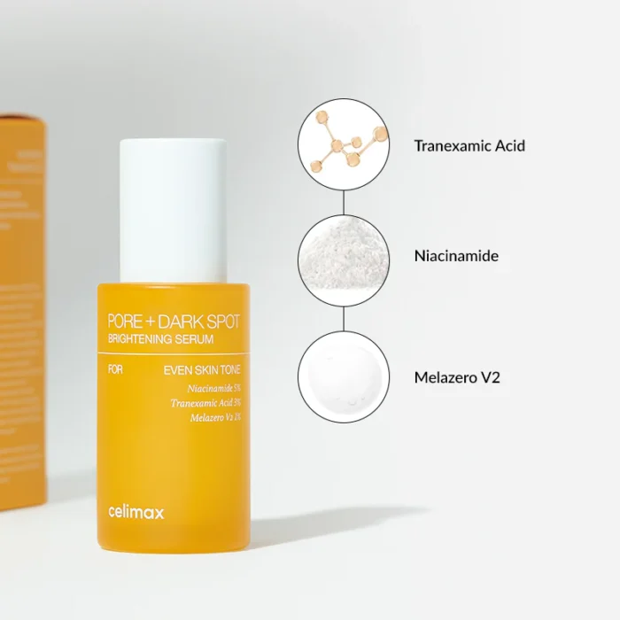 Celimax pore dark spot brightening serum 30ml – Image 2