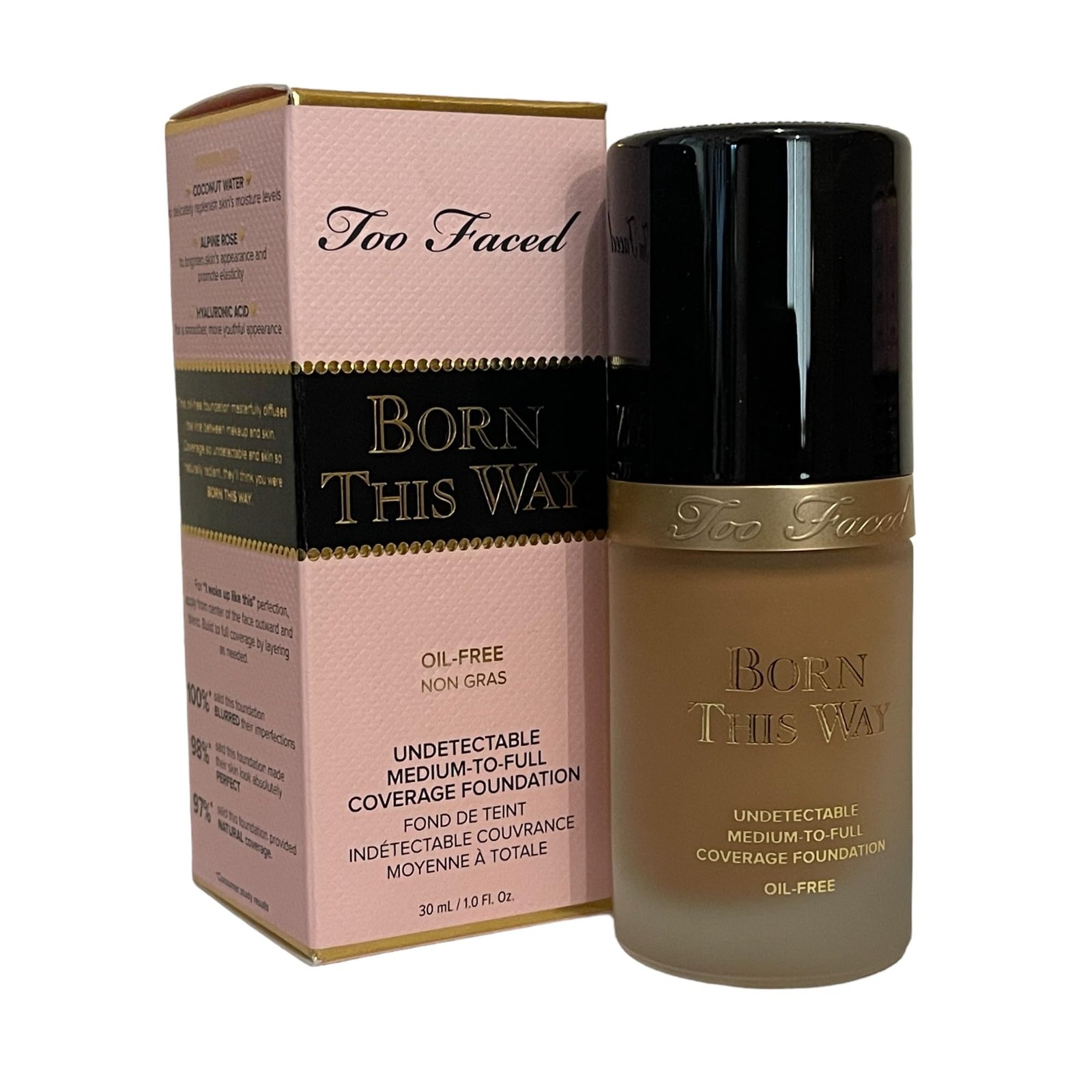 Too Faced Born This Way Natural Finish Foundation – Honey