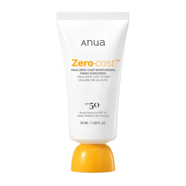 ANUA ZERO CAST MOISTURIZING FINISH SUNSCREEN SPF50+ PA+50ML