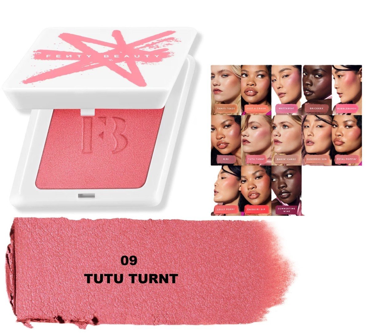 FENTY BEAUTY fenty cheeks suede powder blush - tutu turnt – Image 3