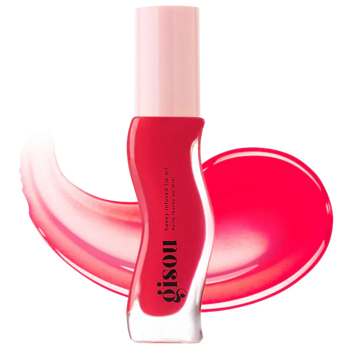 Gisou Honey Infused Lip Oil - réf strawberry sorbet 8ml