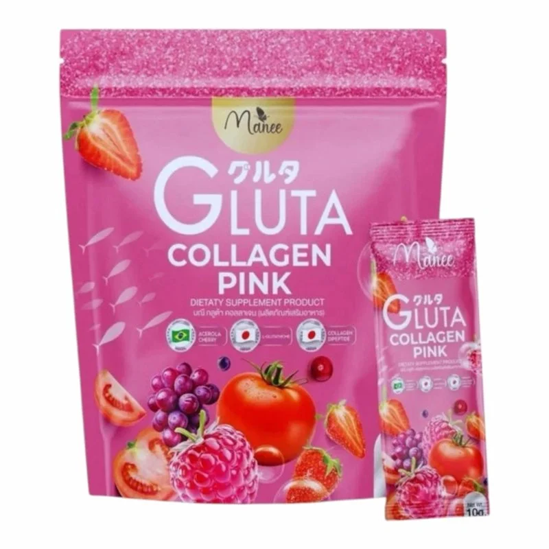 Manee Gluta Collagen Pink – 30 Capsules