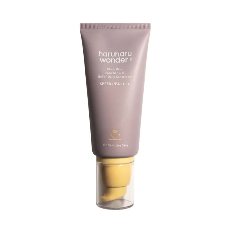 Haruharu Wonder Black Rice Pure Mineral Relief Daily Sunscreen SPF50+ PA++++ 50ml
