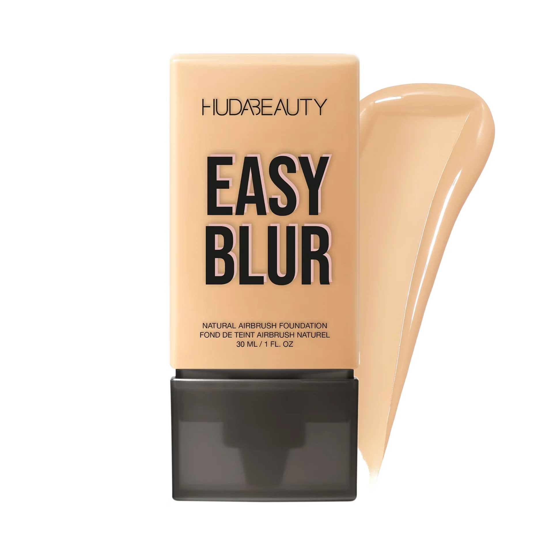 HUDA BEAUTY EASY BLUR NATURAL AIRBRUSH FOUNDATION WITH NIACINAMIDE 30ml– Toasted Coconut 240N
