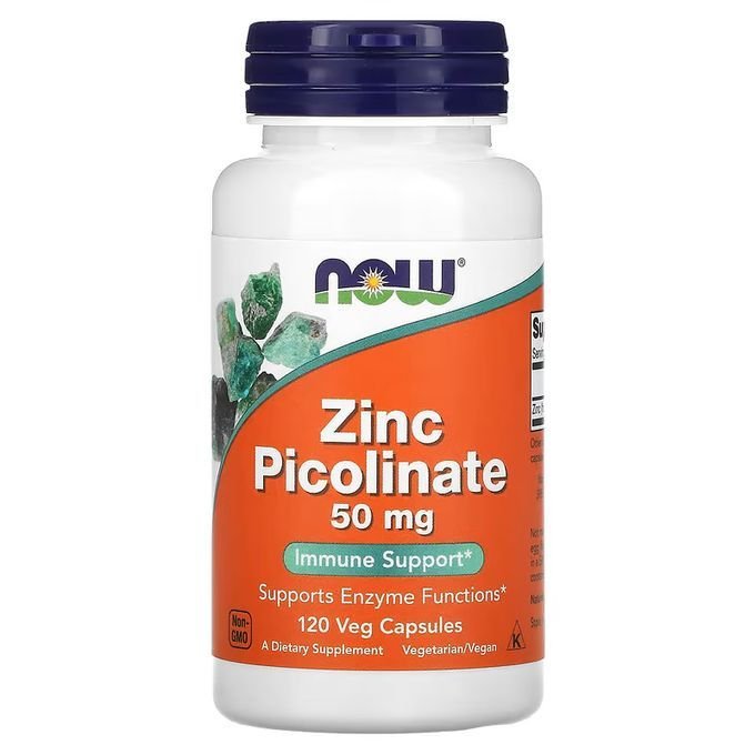 Now Foods ZINC PICOLINATE, 50mg, 120Veg Capsules
