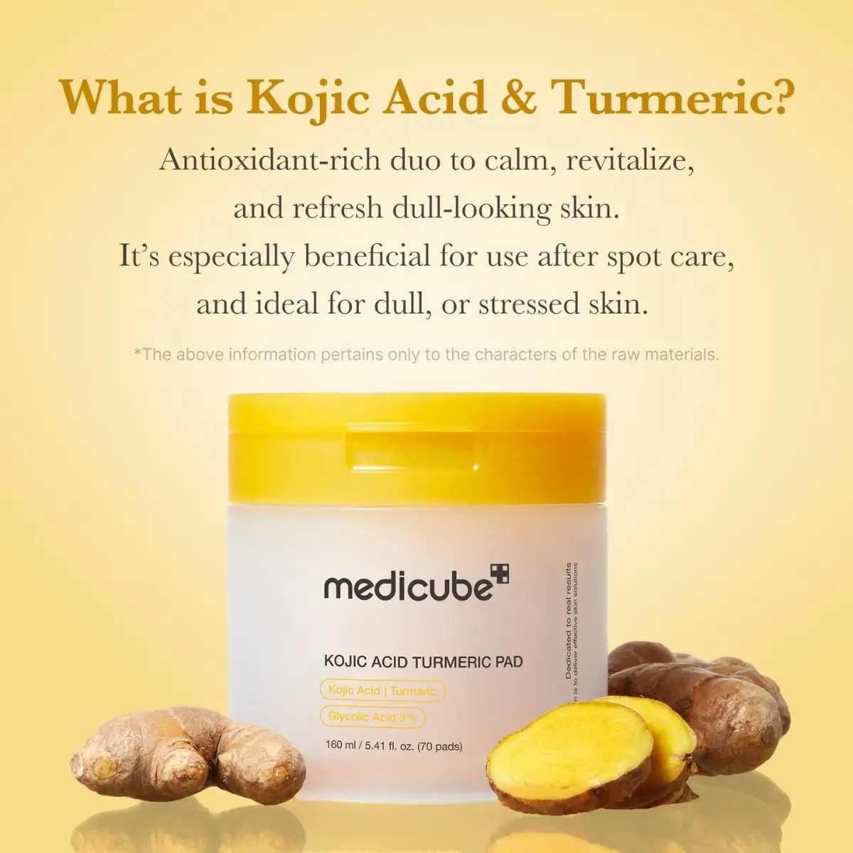 Medicube Kojic Acid Turmeric Pad 160ml – Image 4