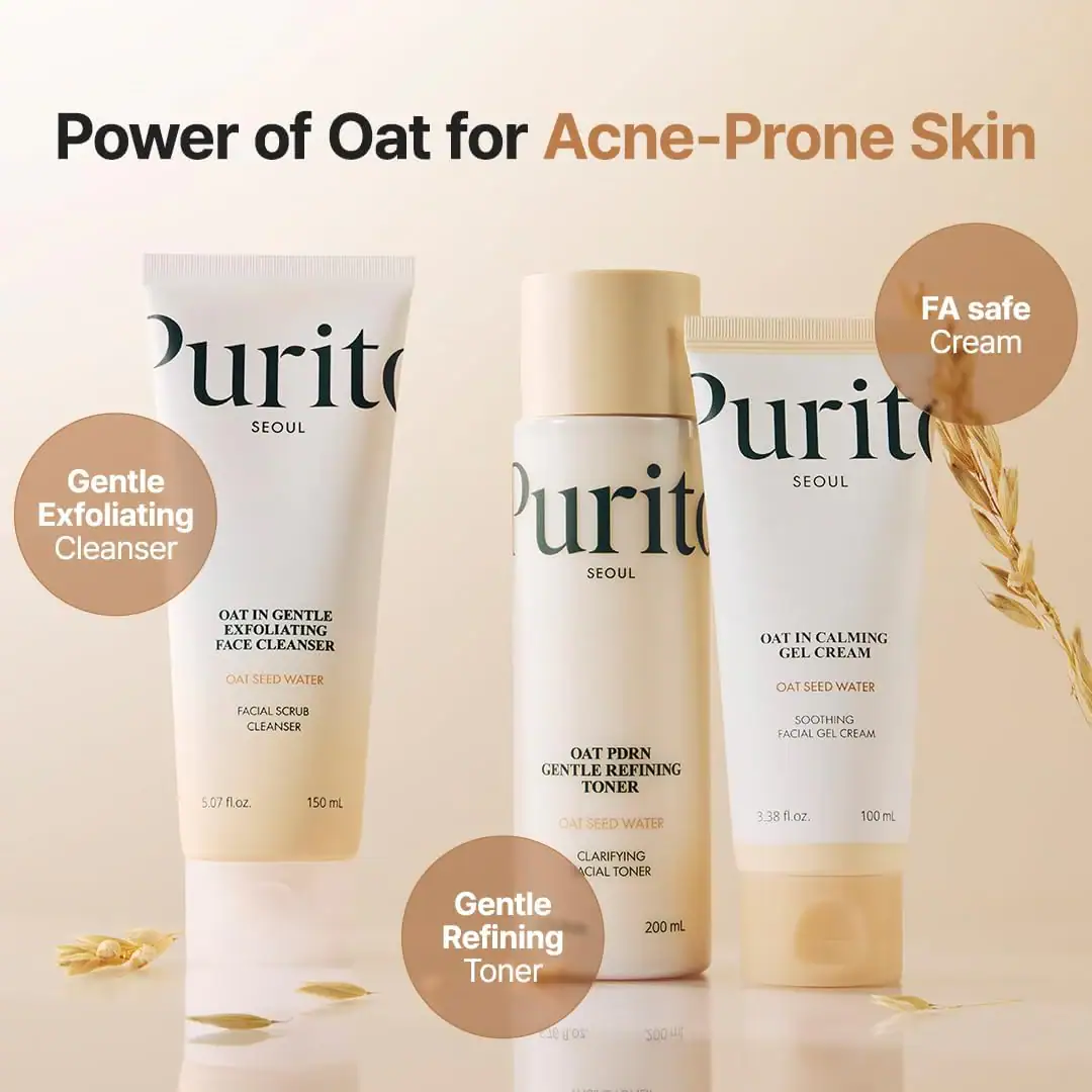 Purito SEOUL Oat PDRN Gentle Refining Toner 200ml – Image 3