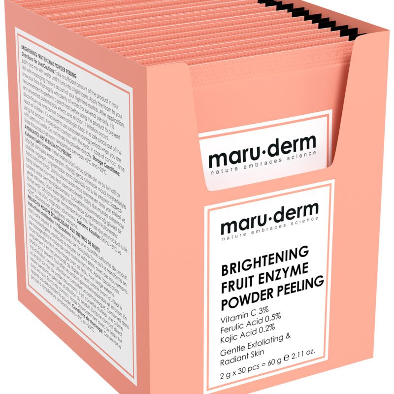 Maruderm Brightening Fruit Enzyme Powder Peeling 60 Gr