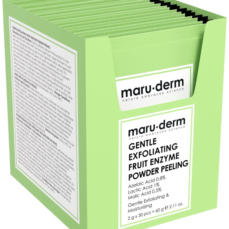 Maruderm Gentle Exfoliating Fruit Enzyme Powder Peeling 60 Gr