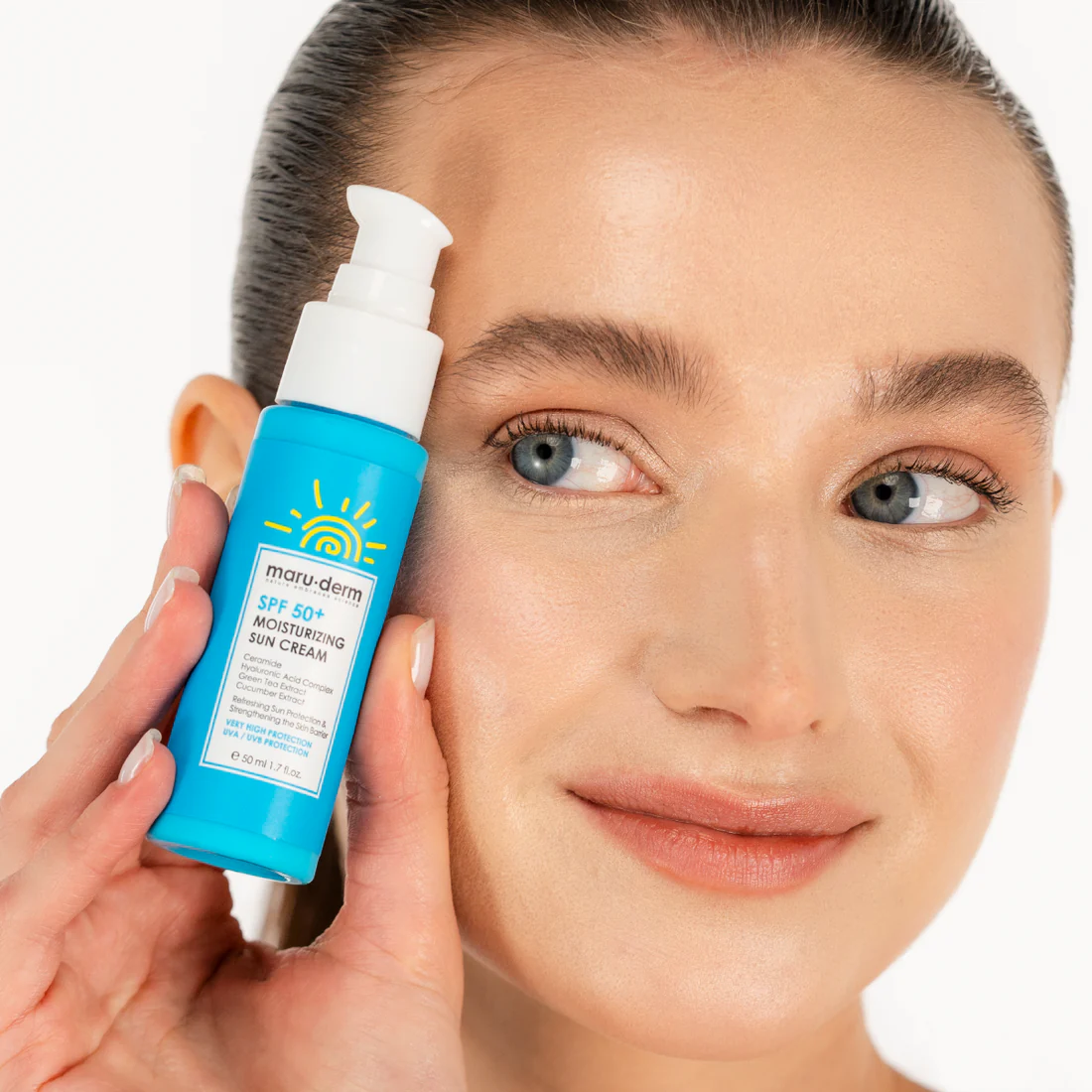 Maruderm SPF 50+ Crème solaire hydratante 50ml – Image 2