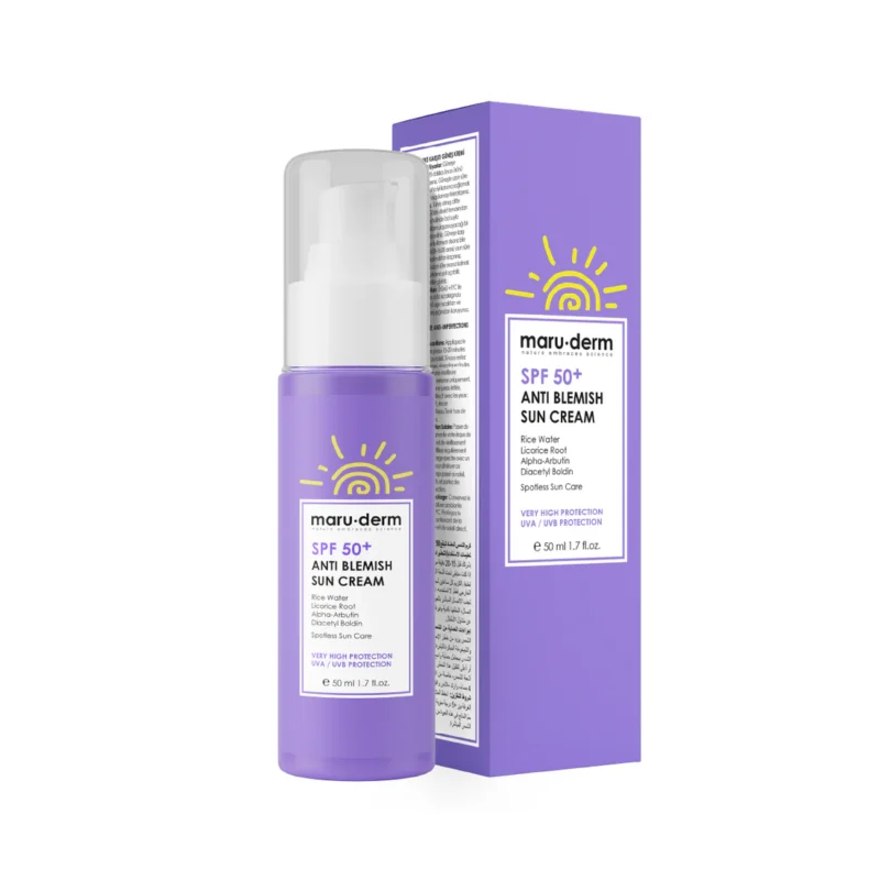 Maruderm SPF 50+ Crème solaire anti-imperfections 50ml