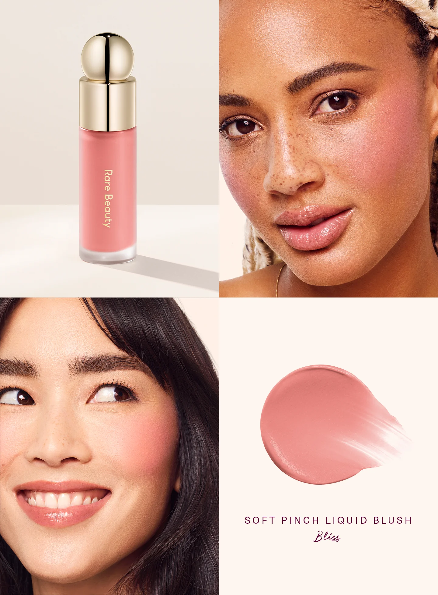 Rare Beauty Soft Pinch Dewy Liquid Blush Ref Bliss – Image 2