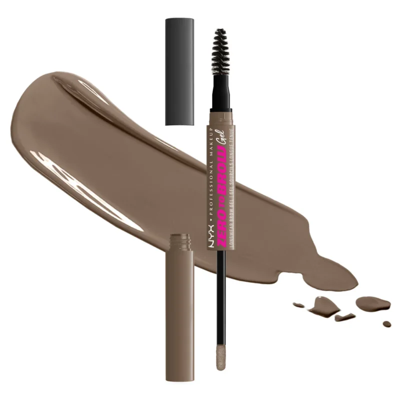 NYX ZERO TO BROW LONGWEAR BROW GEL ZTBG05 ASH BROWN 2 ml