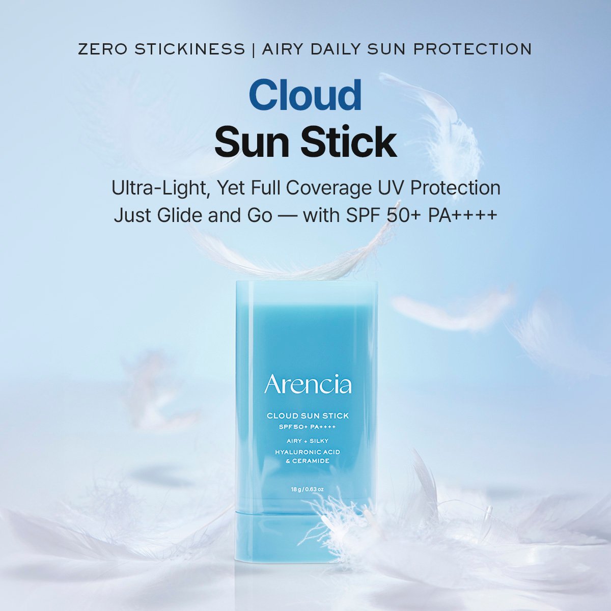 Arencia Cloud Sun Stick 18g – Image 2