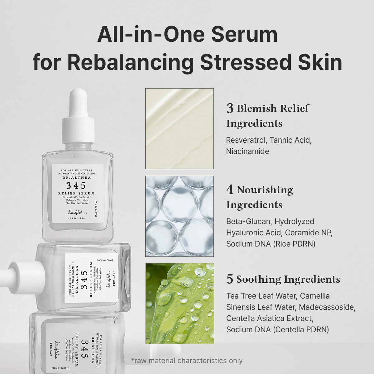 Dr.Althea 345 Relief Serum 30ml – Image 3
