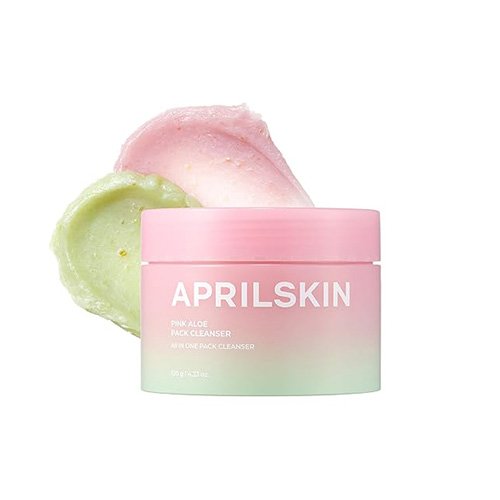 APRILSKIN PINK ALOE PACK CLEANSER 120g