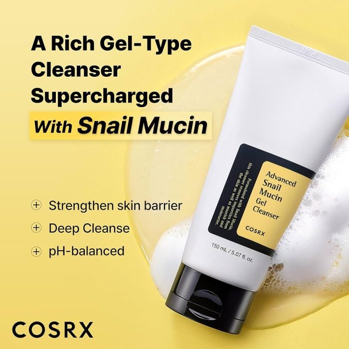 COSRX Advanced Snail Mucin Gel Cleanser 150 ML – Image 3