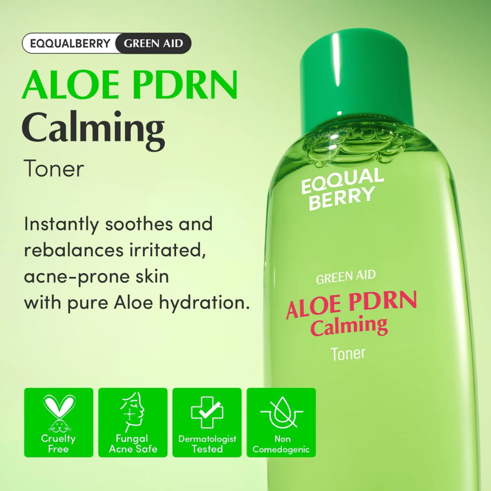 EQQUALBERRY Aloe PDRN Calming Toner 150ML – Image 3