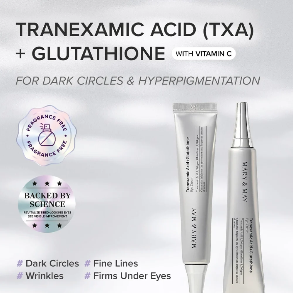 Mary & May Glutathione Eye Cream Set 30g + 24g – Image 2