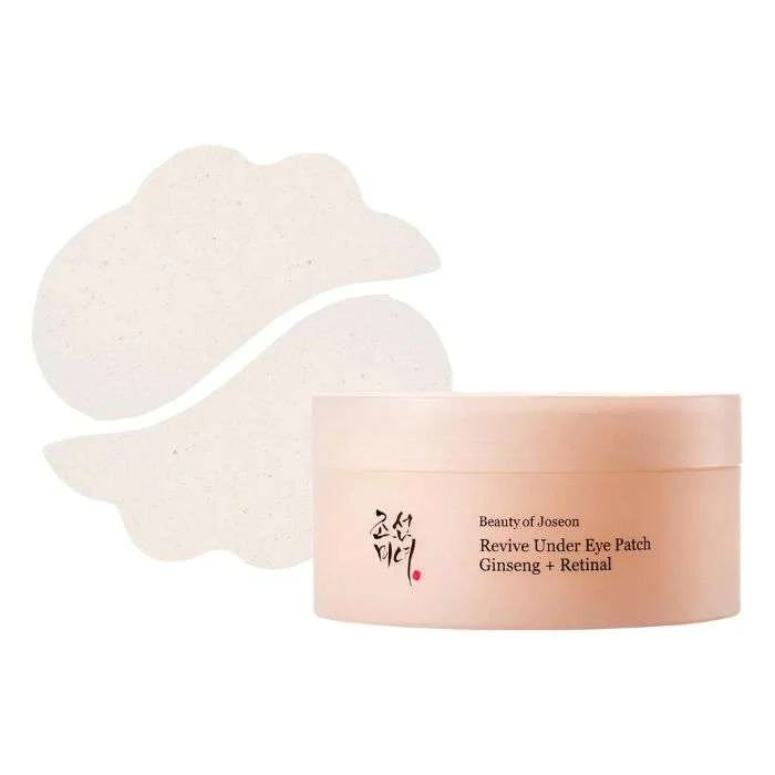 BEAUTY OF JOSEON REVIVE UNDER EYE PATCH GINSENG + RETINAL 93g 60 patches
