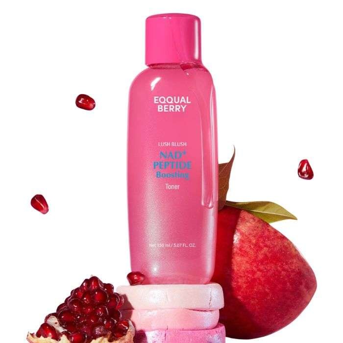EQQUALBERRY NAD+ Peptide Boosting Toner 150ml – Image 4