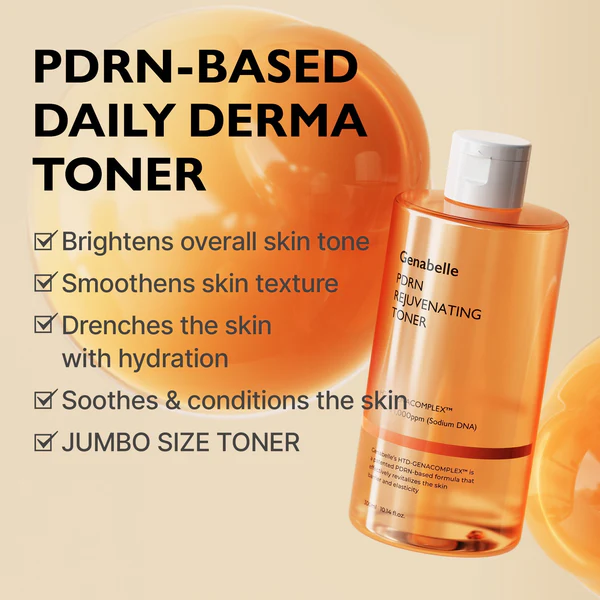 Genabelle PDRN Rejuvenating Toner 300ml – Image 4