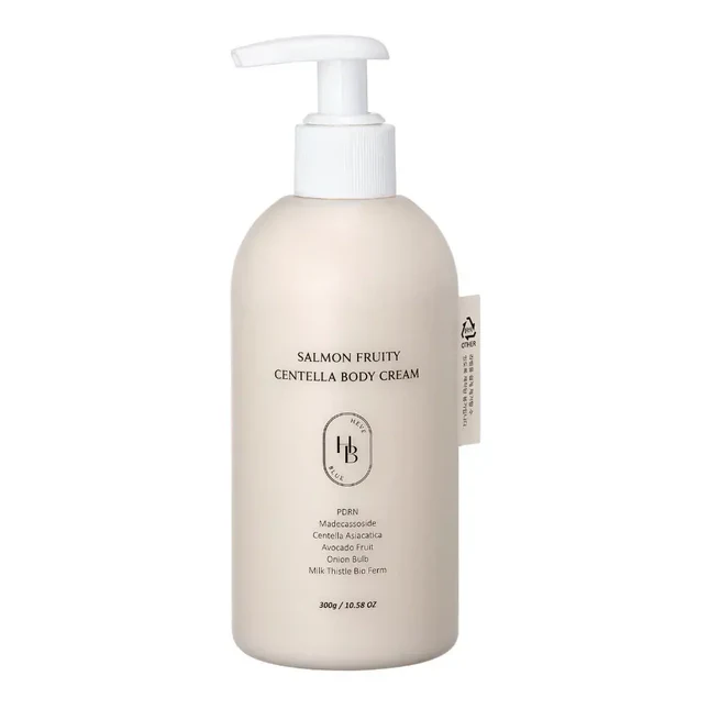 HEVEBLUE Salmon Fruity Centella Body Cream 300ml