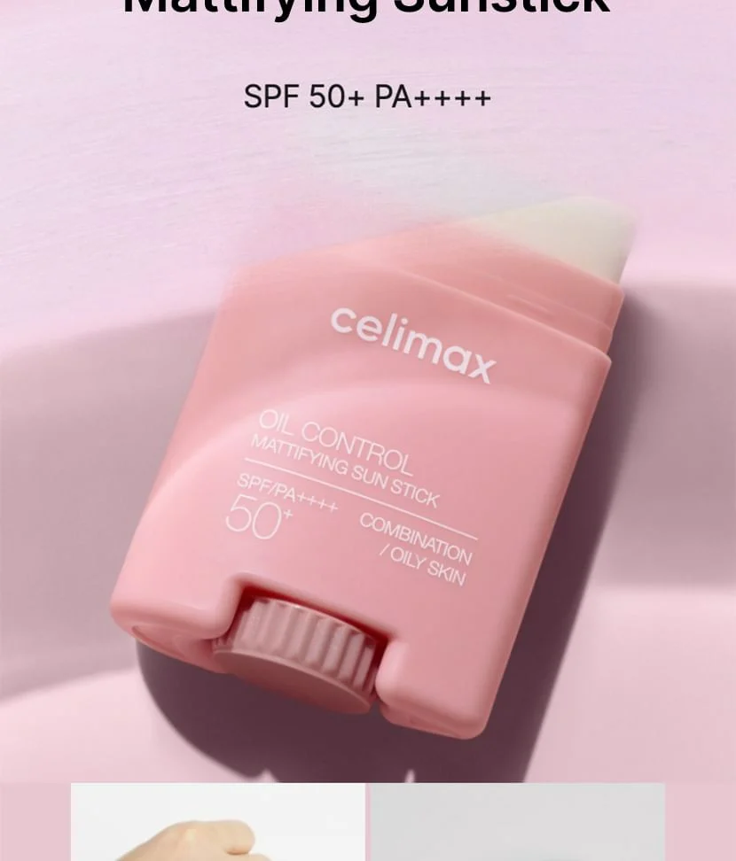 Celimax Oil Control Mattifying Sun Stick 19G – Image 7