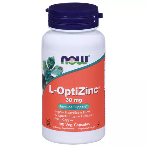 NOW FOODS Zinc Picolinate 30 mg 100 Veg Capsules
