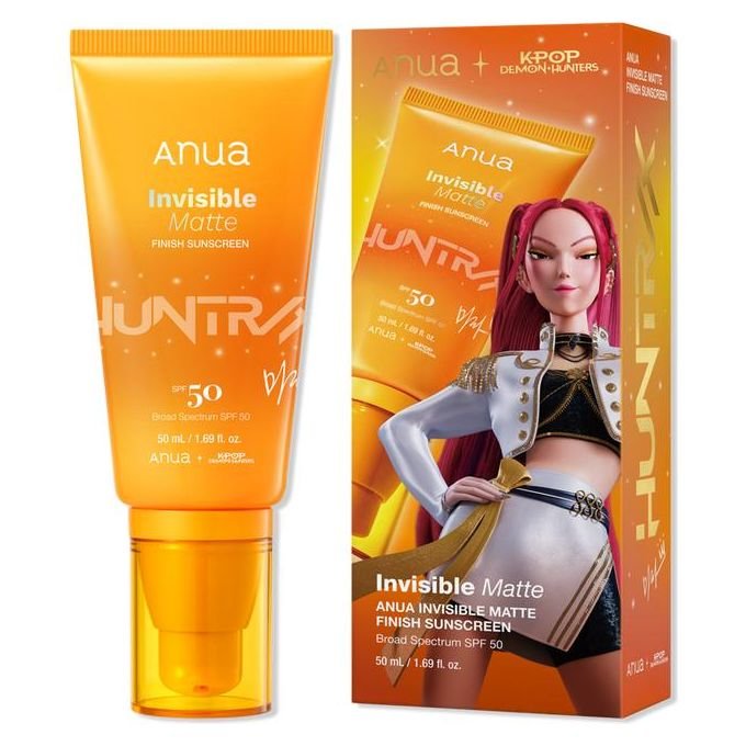 Anua K-Pop Demon Hunters Invisible Matte Finish Sunscreen 50ml
