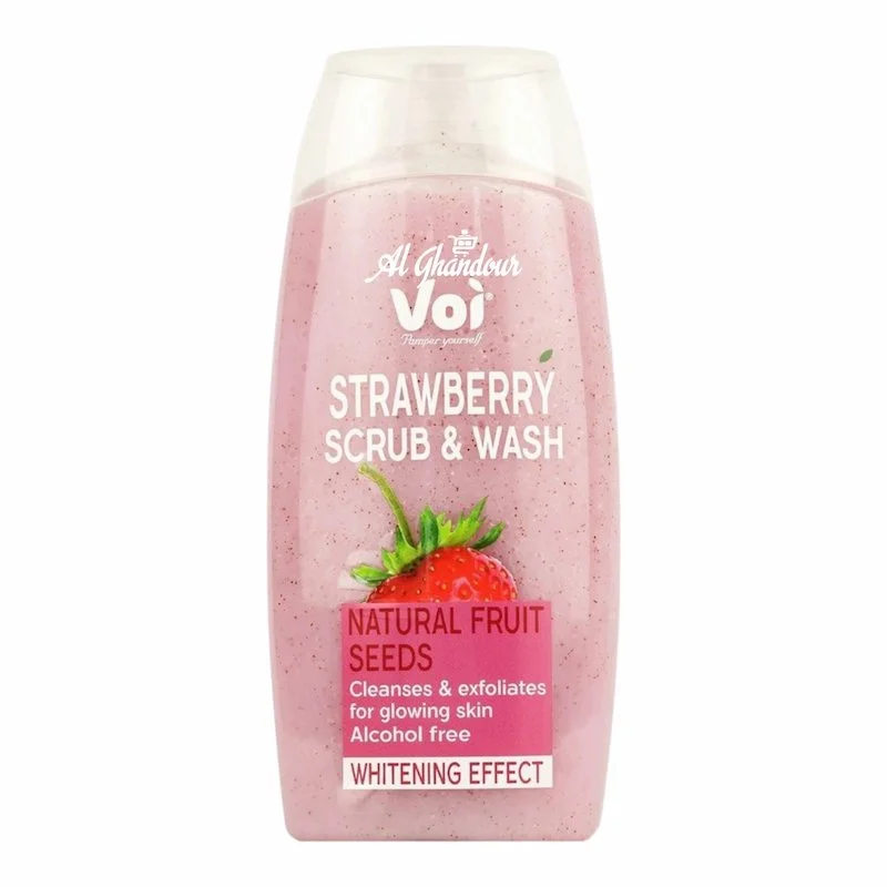 Voi Scrub & Wash  Strawberry 400ml