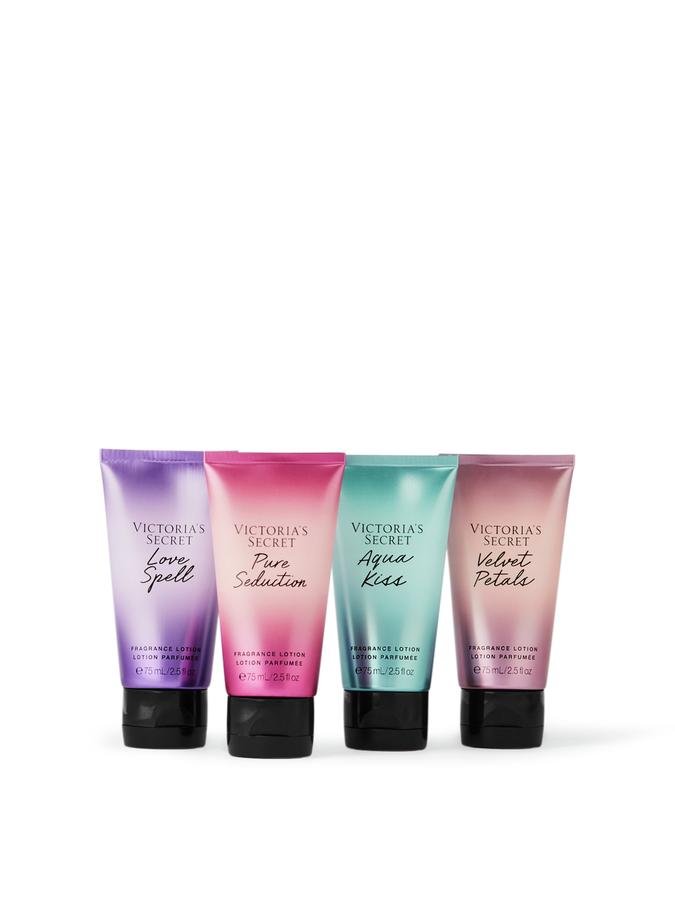 Victoria's Secret Fragrance Lotion 4 Piece Giftset Assorted