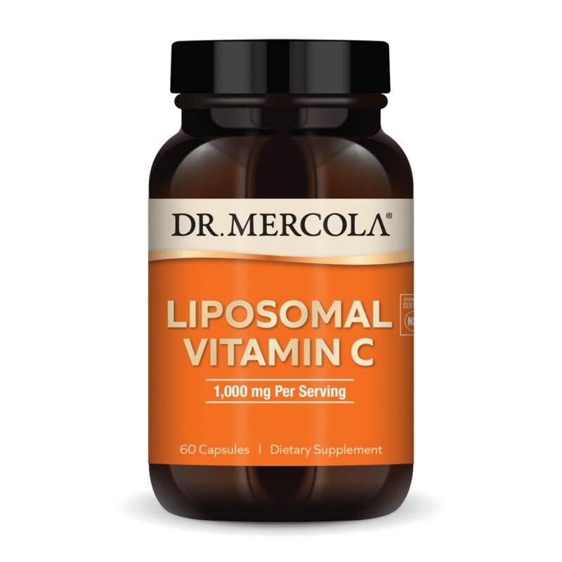 Dr. Mercola Liposomal Vitamin C 1,000 mg 60 Capsules