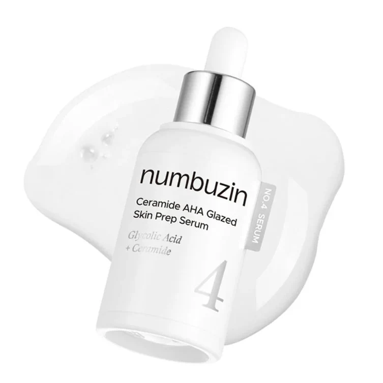 Numbuzin No.4 Ceramide AHA Glazed Skin Prep Serum 30ml