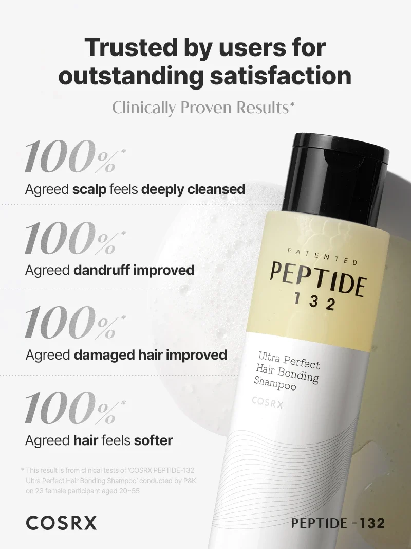 COSRX PEPTIDE 132 Ultra Perfect Hair Bonding Shampoo – Image 3