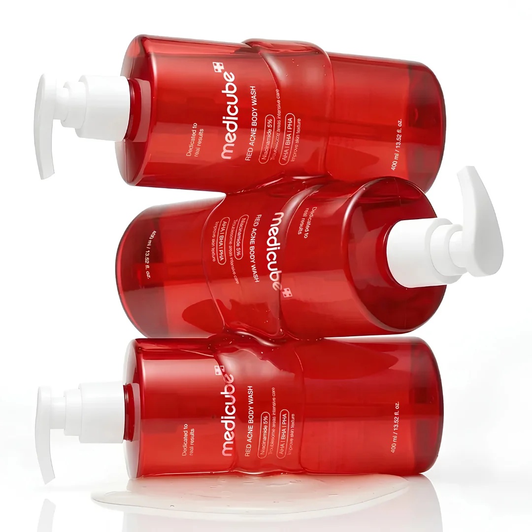 MEDICUBE Red Acne Body Wash 400ml – Image 3