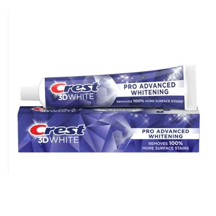 Crest 3d White Advanced Whitening Dentifirice 147g