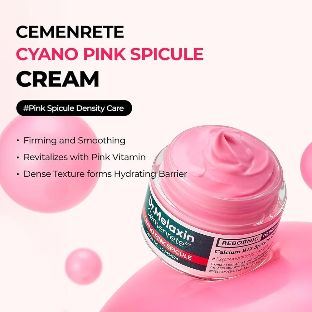 Dr. Melaxin Cemenrete Cyano Pink Spicule Cream 50 g – Image 2